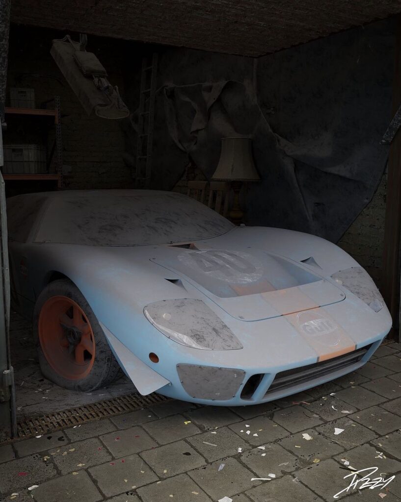 Abandoned Ford GT