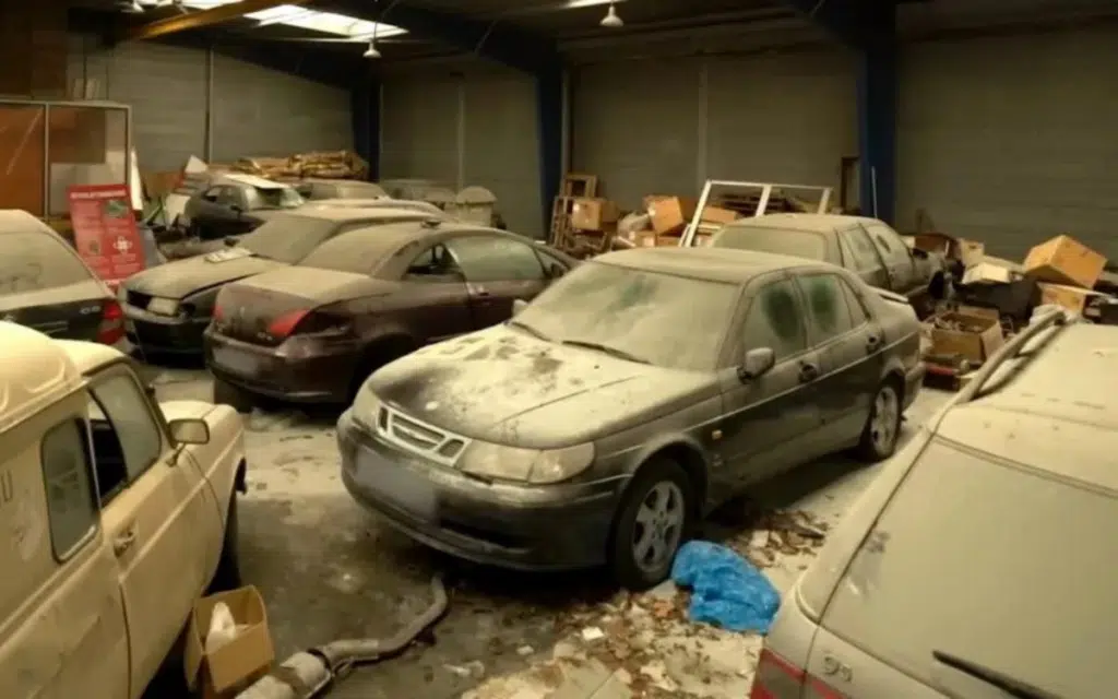 More than 20 abandoned Saab cars found in bankrupt dealership