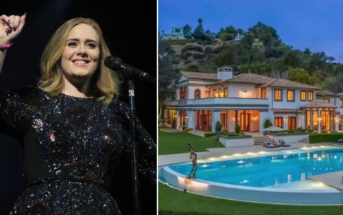 Adele completely rebuilds Sylvester Stallone's mega mansion after buying it for huge 8 figures