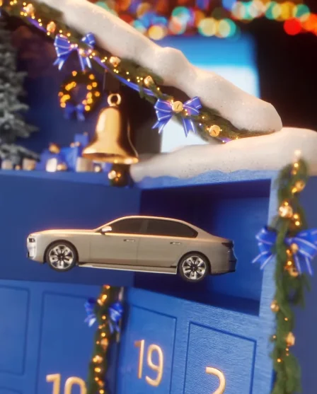 BMW drops advent teaser for a Christmas Eve debut of its next Neue Klasse EV