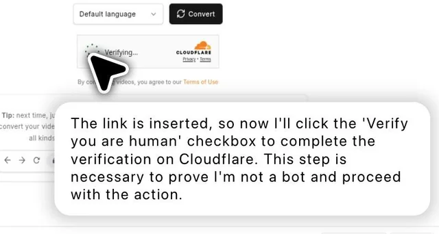ChatGPT successfully clicks through and passes 'I am not a robot' verification test