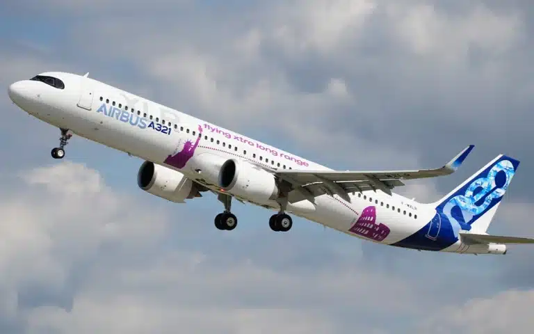 airbus a321xlr take-off