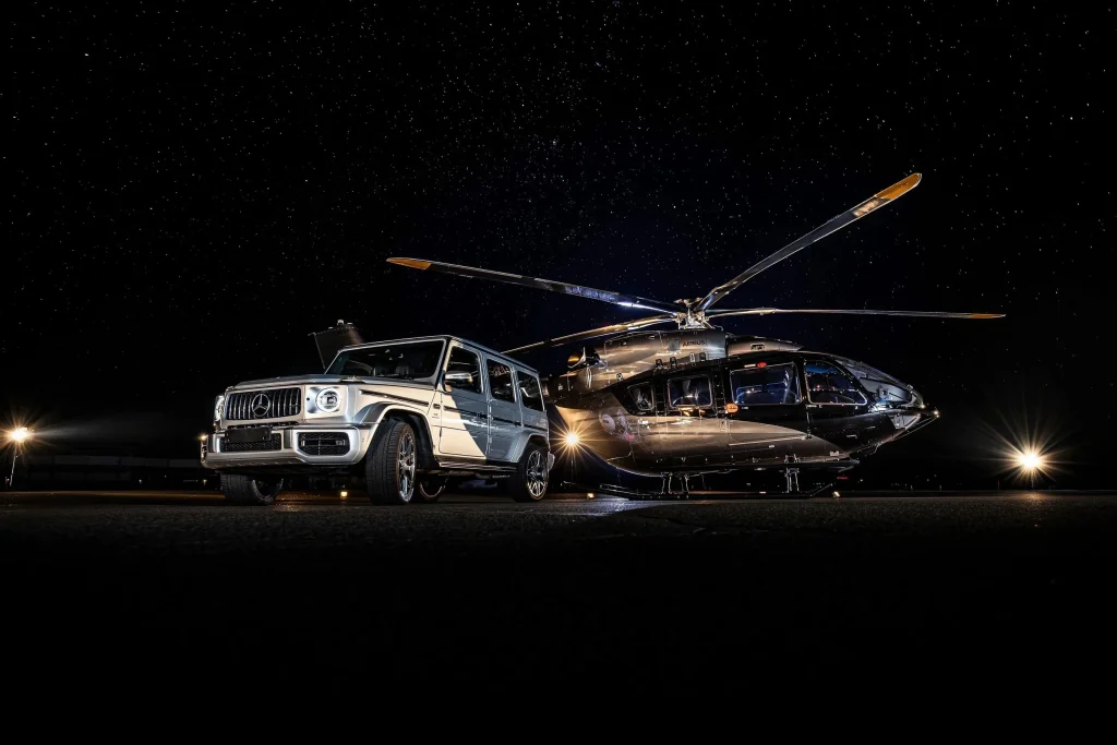 Mercedes and Airbus created a $10 million ACH145 helicopter with a Maybach-style interior, turning the luxury car brand’s design into a flying lounge