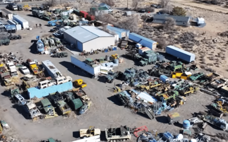 Friends visited a hidden aircraft graveyard in Nevada with 'the coolest things in the world' but say you won't believe what they went home with
