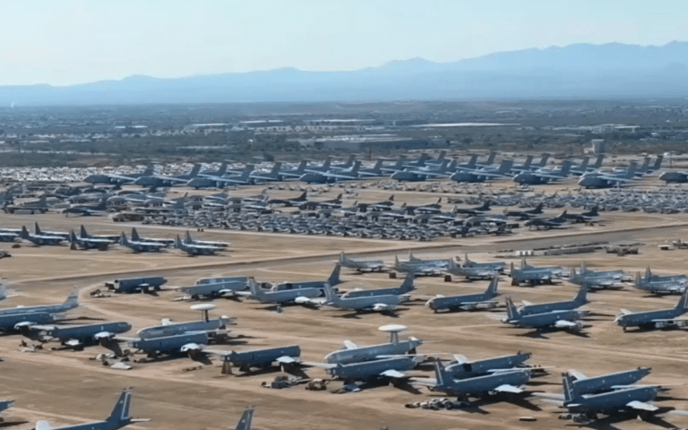 Man got inside the world's largest Aircraft boneyard in Arizona to find out what actually happens inside