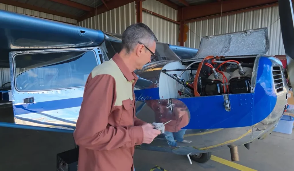 After spending $100,000 restoring a 1946 abandoned airplane that hadn’t flown since 2017, one man finally watched it take off again