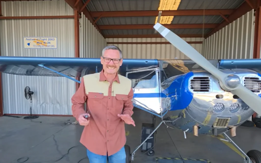After spending $100,000 restoring a 1946 abandoned airplane that hadn’t flown since 2017, one man finally watched it take off again