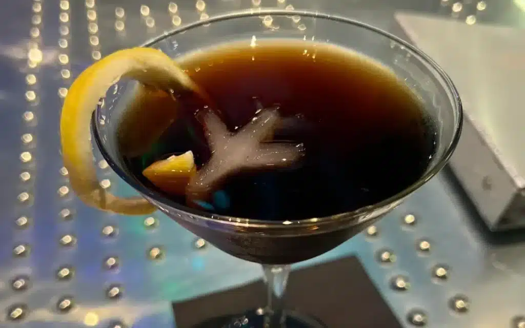 Step inside this airplane bar in Palm Springs, PS Air Bar, where cocktails are served in an airplane cabin complete with real seats and aviation-themed drinks