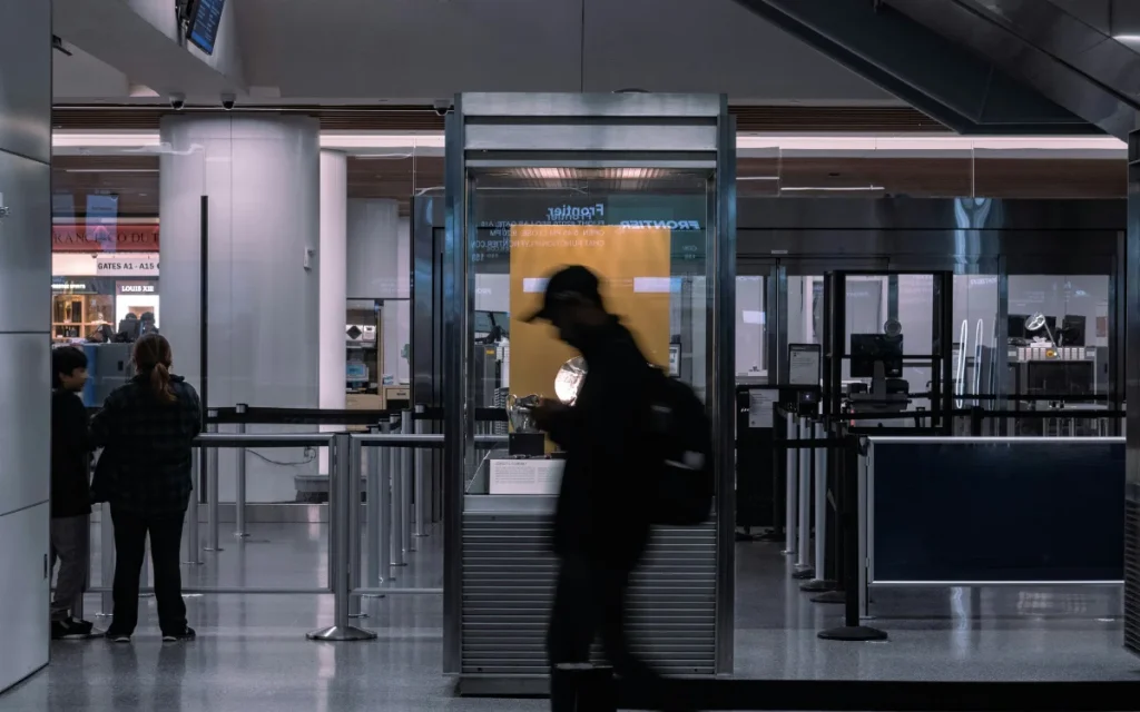 When heading throughTSA airport security you might not think twice about putting your phone into one of the bins, but some travel experts have warned against it