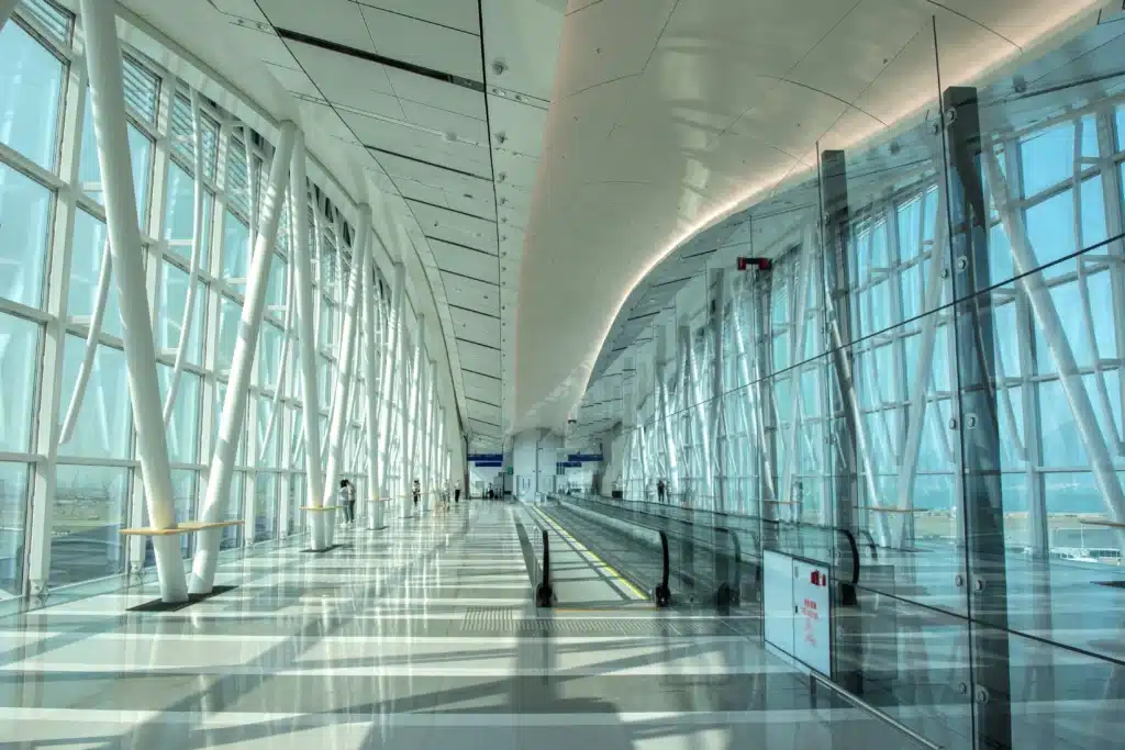 airside bridge sky bridge hong kong international airport