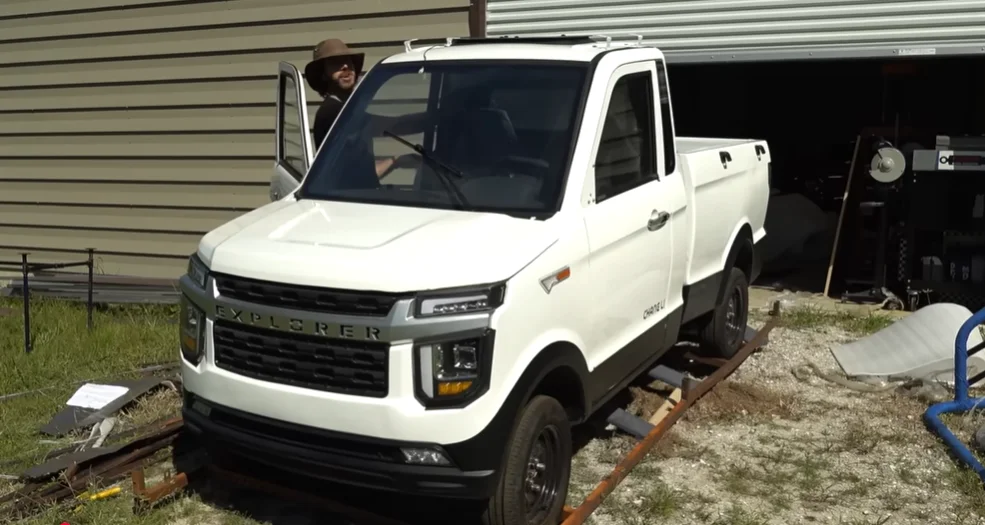 Man who unboxed $2,000 electric truck from Alibaba shares warning to anyone thinking of doing the same