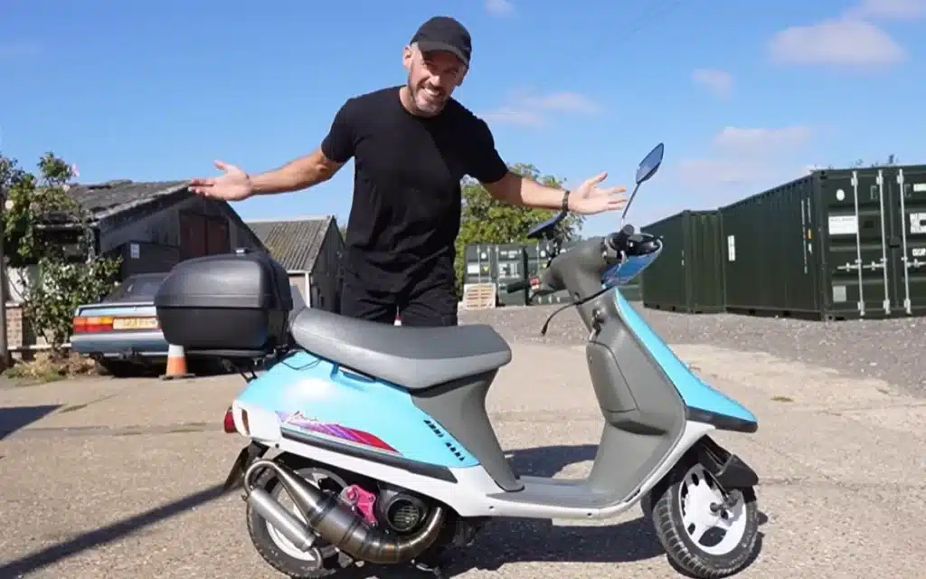 A YouTuber tried to ride a $2,600 AliExpress Honda vision moped 425 miles from London to Edinburgh and against all odds, it actually made it