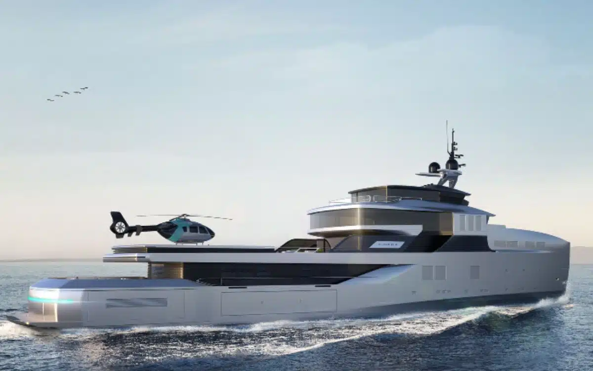220-foot all-electric vessel could become first fuel-free superyacht