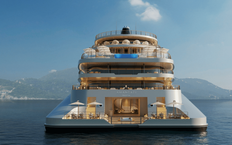 Hotel company to launch luxurious Amangati superyacht in 2027 with 47 opulent balcony suites