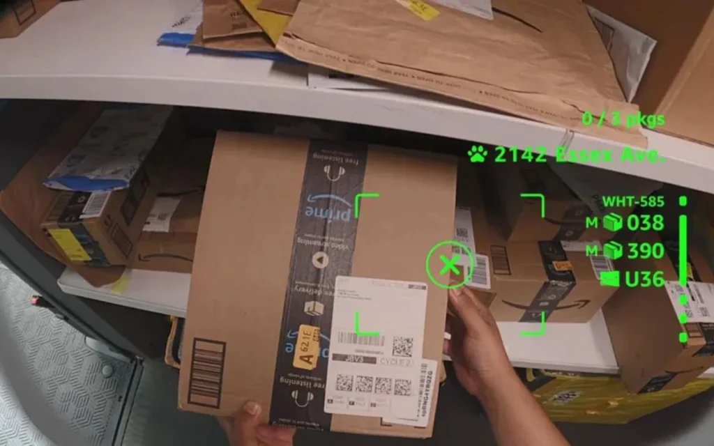 Amazon is testing AI-powered smart glasses called 'Amelia' that guide delivery drivers, scan packages, and boost safety during every drop-off