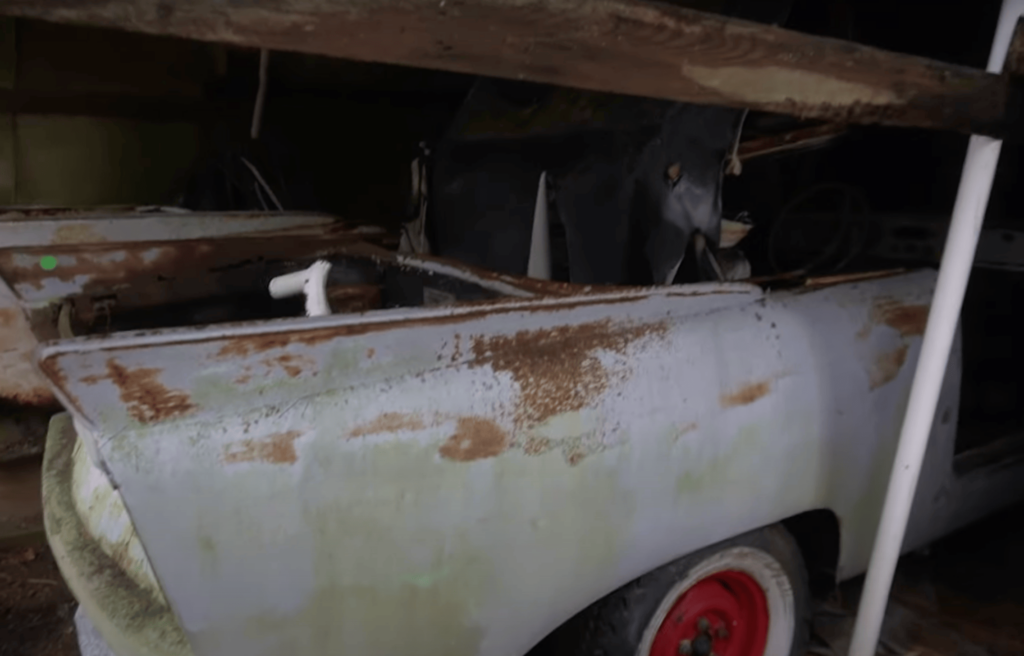 Car graveyard in the woods home to America's largest collection of Amphicars