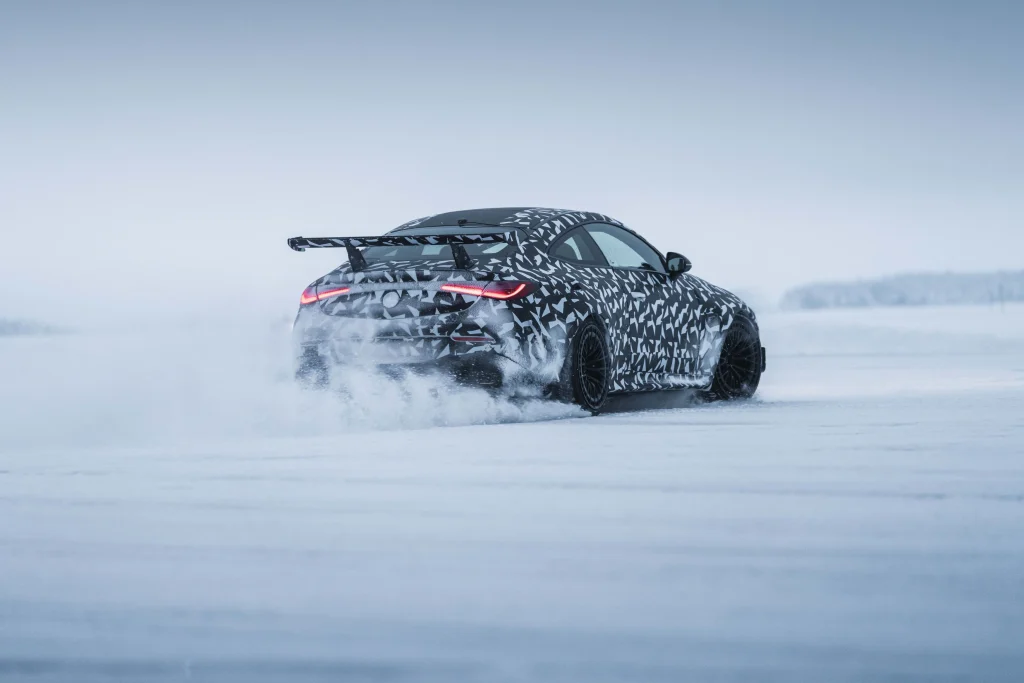Extreme Mercedes-Benz AMG Mythos prototype is spotted testing near the Arctic Circle, hinting at a radical new collector model still wrapped in secrecy