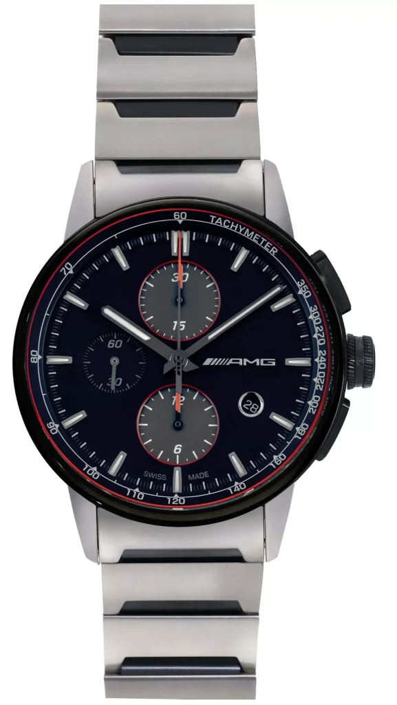 The new Mercedes-AMG watch collection brings handcrafted precision to your wrist, blending Swiss engineering with signature AMG flare