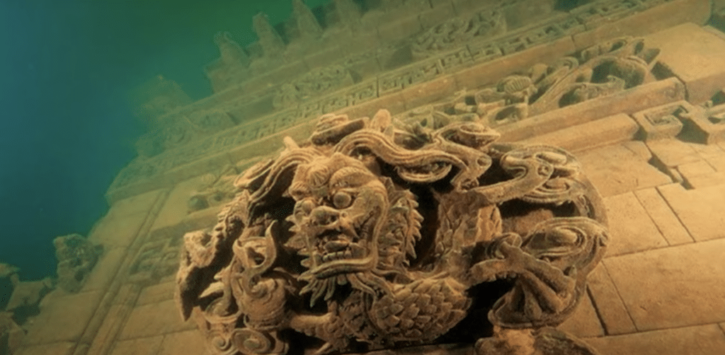 Ancient Chinese city found perfectly preserved at the bottom of a lake