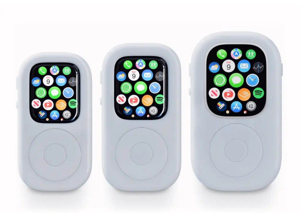 Case for your Apple Watch converts it into a teeny iPod