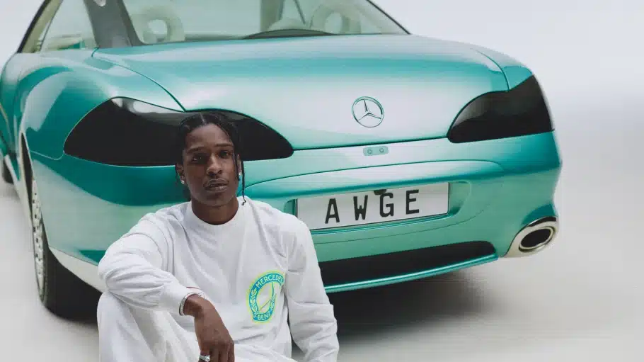 A$AP Rocky partners up with Mercedes to make retro clothing line