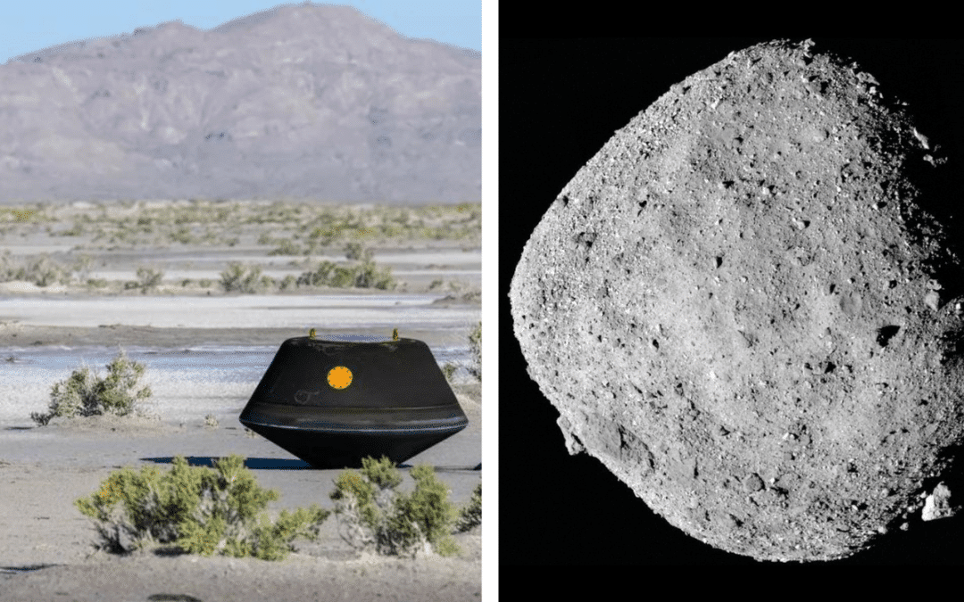 NASA asteroid sample set to shed light on the solar system’s origins lands safely on Earth