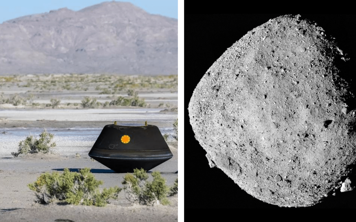 NASA's first-ever samples of an asteroid in deep space have landed safely on Earth