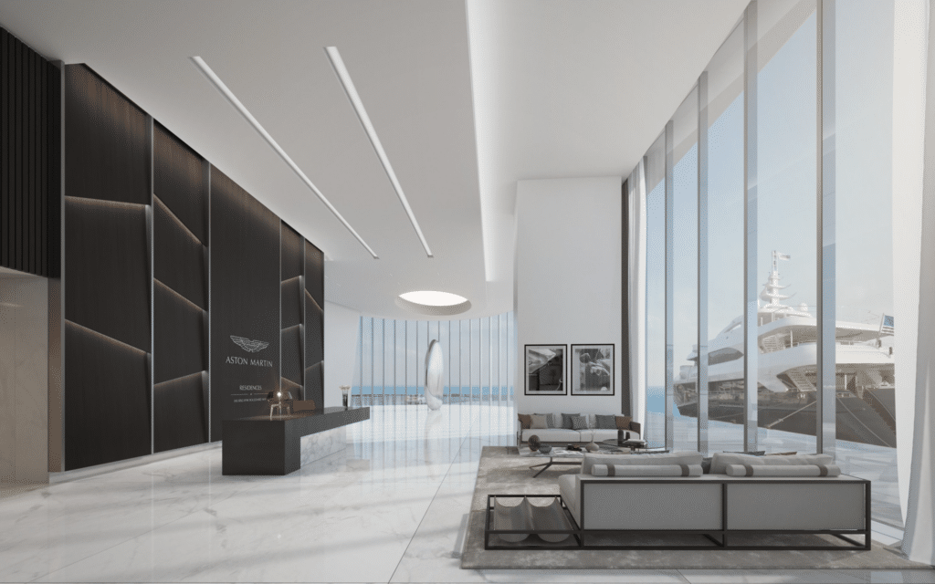 Aston Martin penthouse on top of tower block in Miami comes with its own DBX