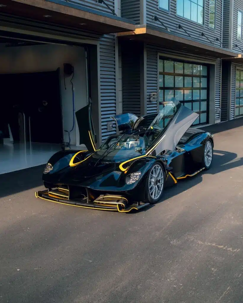 Car collector in Utah took delivery of America's first ever Aston Martin Valkyrie Spider