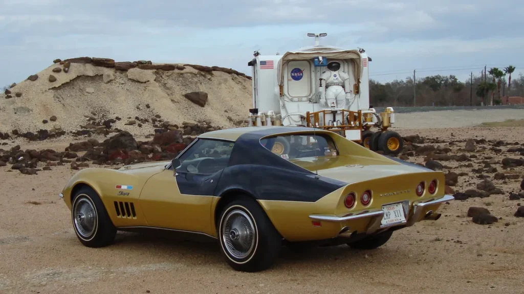 Apollo 12 astronauts ordered matching black-and-gold Corvettes inspired by their lunar module, but only one of the three cars is known to survive today
