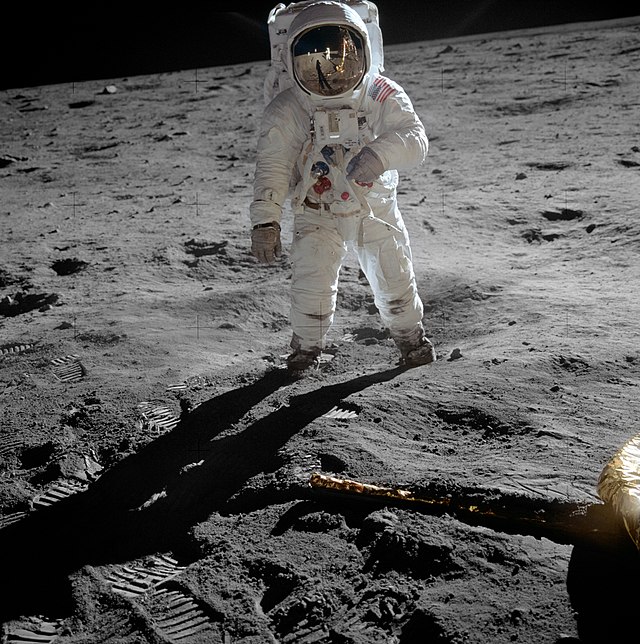 Rare footage shows how hard astronauts find it to walk on the Moon
