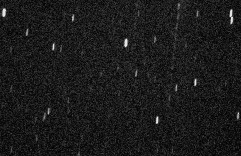 New footage shared by astronomers shows newly discovered asteroid’s close encounter with Earth