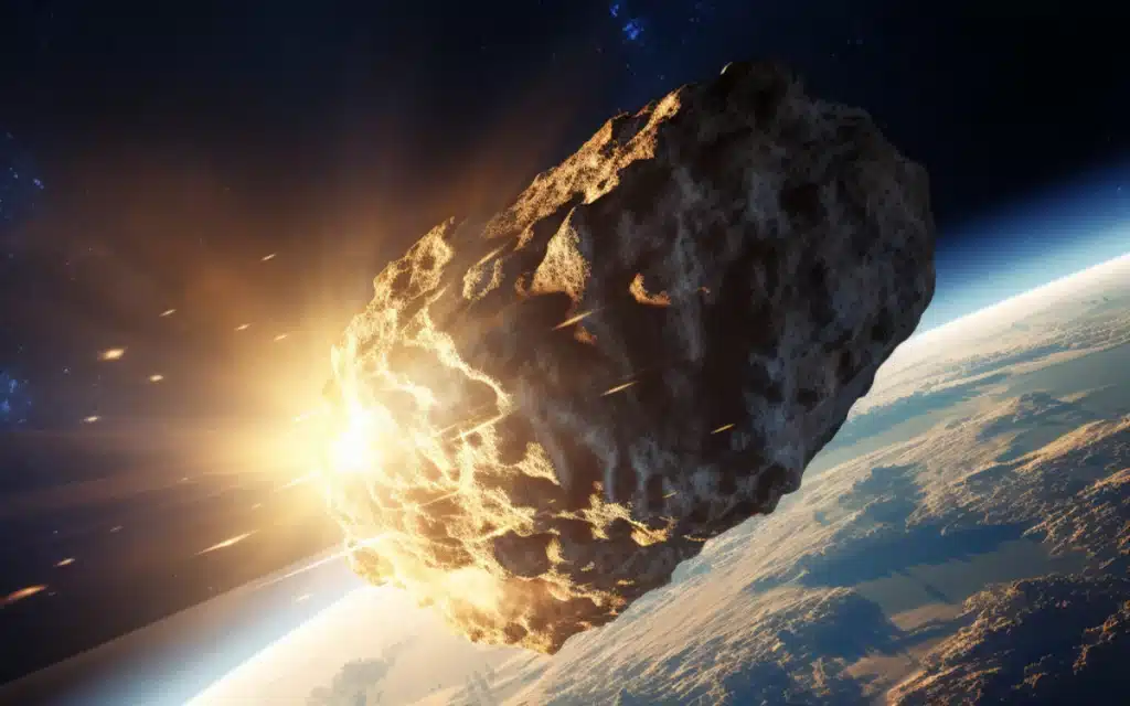 New footage shared by astronomers shows newly discovered asteroid’s close encounter with Earth