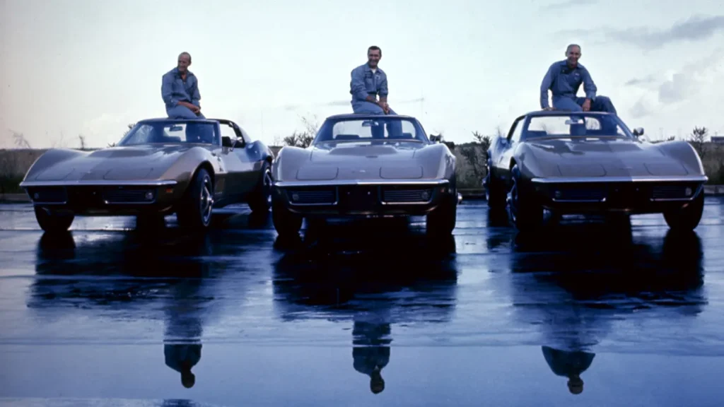 Apollo 12 astronauts ordered matching black-and-gold Corvettes inspired by their lunar module, but only one of the three cars is known to survive today