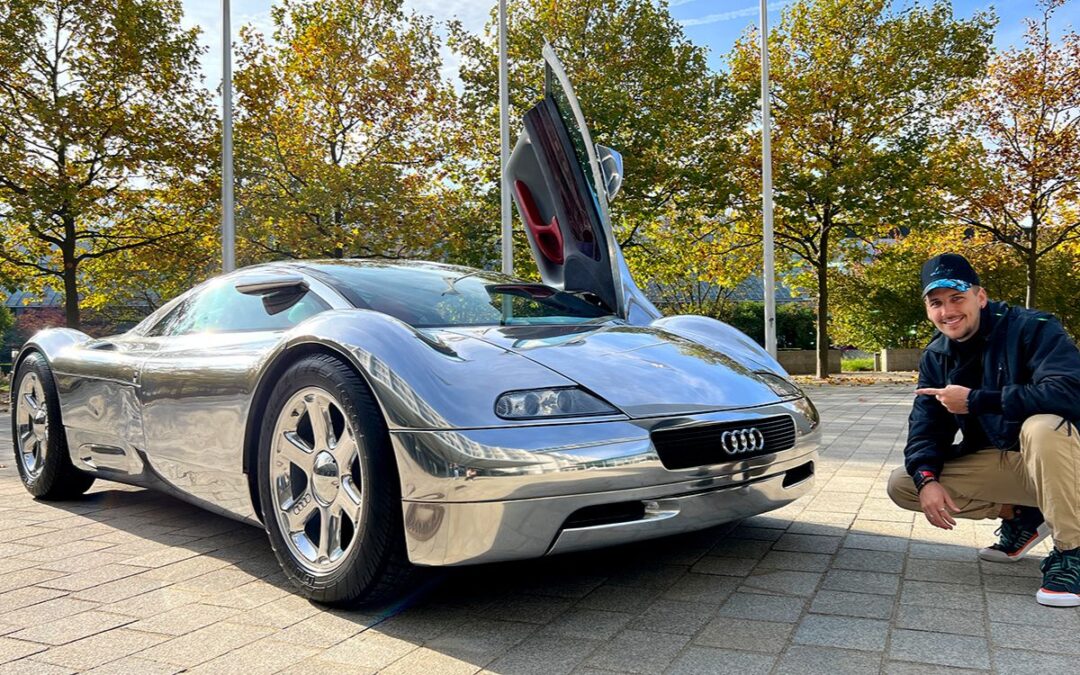 Feast your eyes on the Audi UFO aluminum concept car
