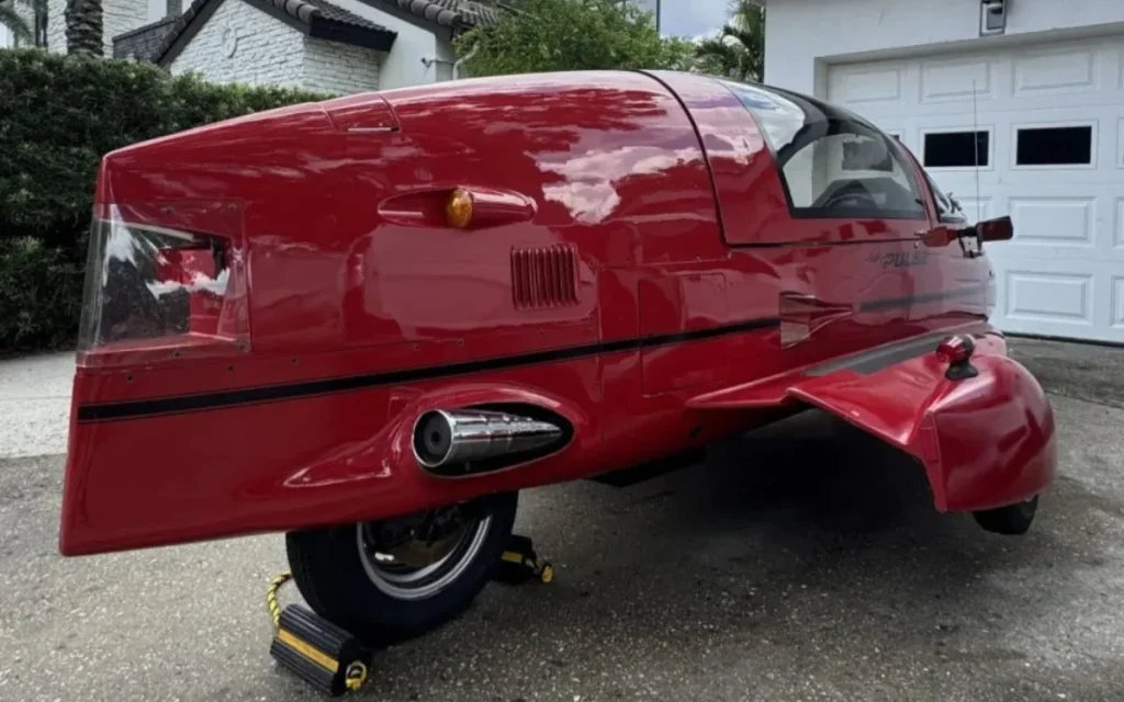 A rare 1985 Pulse Autocycle just sold for $22,750, bringing the jet fighter-inspired, car-bike hybrid back into the spotlight after decades in storage