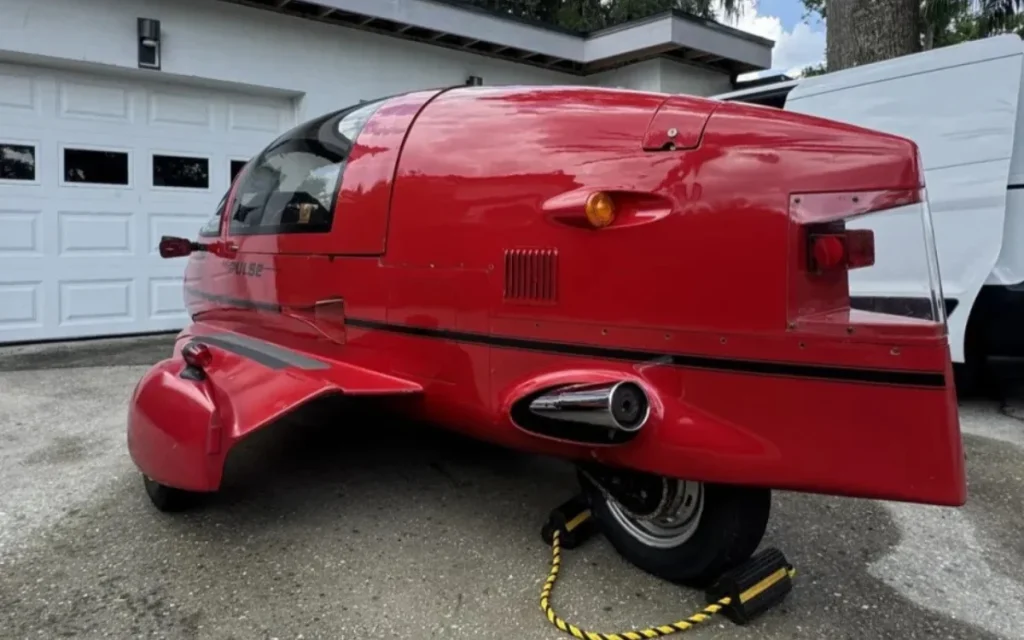 A rare 1985 Pulse Autocycle just sold for $22,750, bringing the jet fighter-inspired, car-bike hybrid back into the spotlight after decades in storage