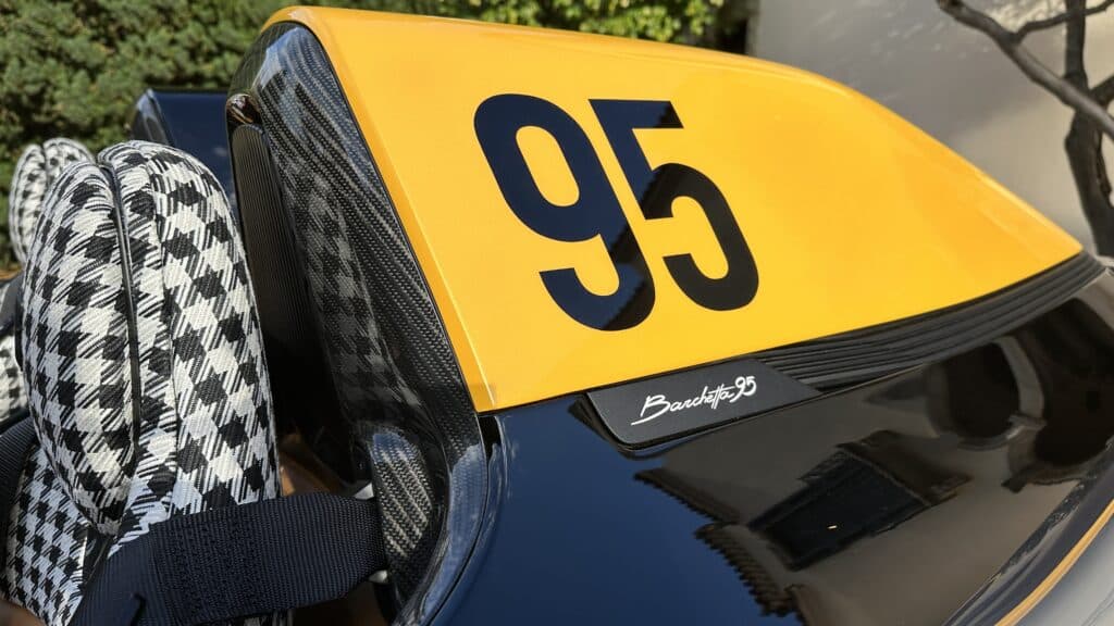 The new Pininfarina B95 is the world's first electric hyper Barchetta