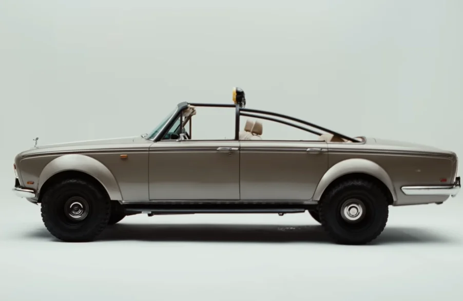 Bad Bunny commissioned a custom one-of-one off-road Rolls-Royce Silver Shadow and it was ready in three days