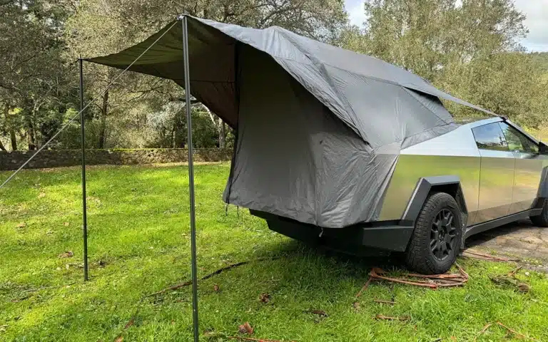 tent attachment cybertruck basecamp tent