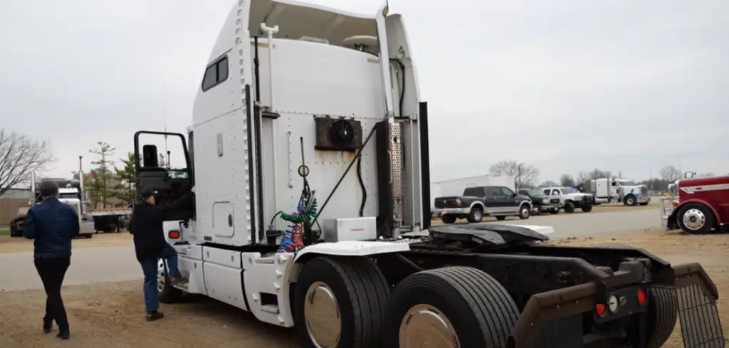 Wisconsin owner of 4M mile Kenworth truck has done lots keep it going for years