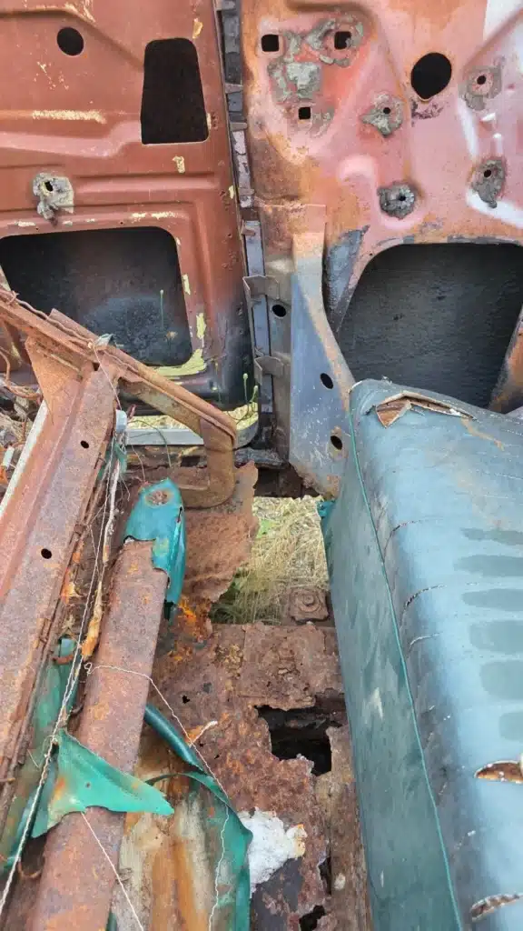 The owner of this rusty 1955 Chevrolet Bel Air reckons there’s still plenty of life left in the vintage vehicle and thinks it's prime for a restoration.