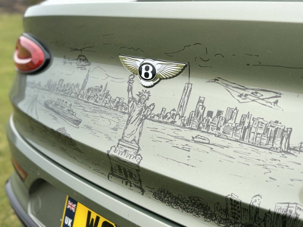 This Bentley Bentayga is covered in artwork – here's why