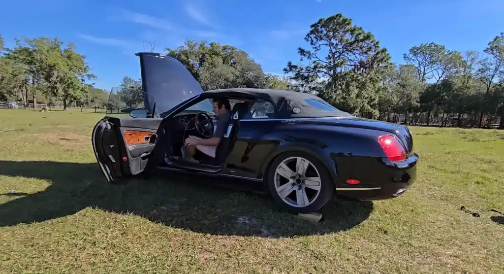 man fixed Bentley Continental GT for just $330