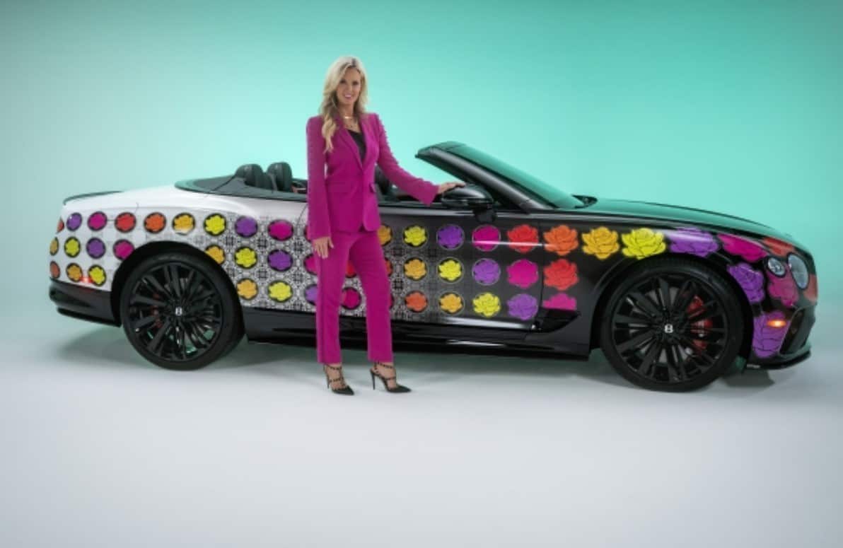 Bentley makes colorful car to honor craig sager