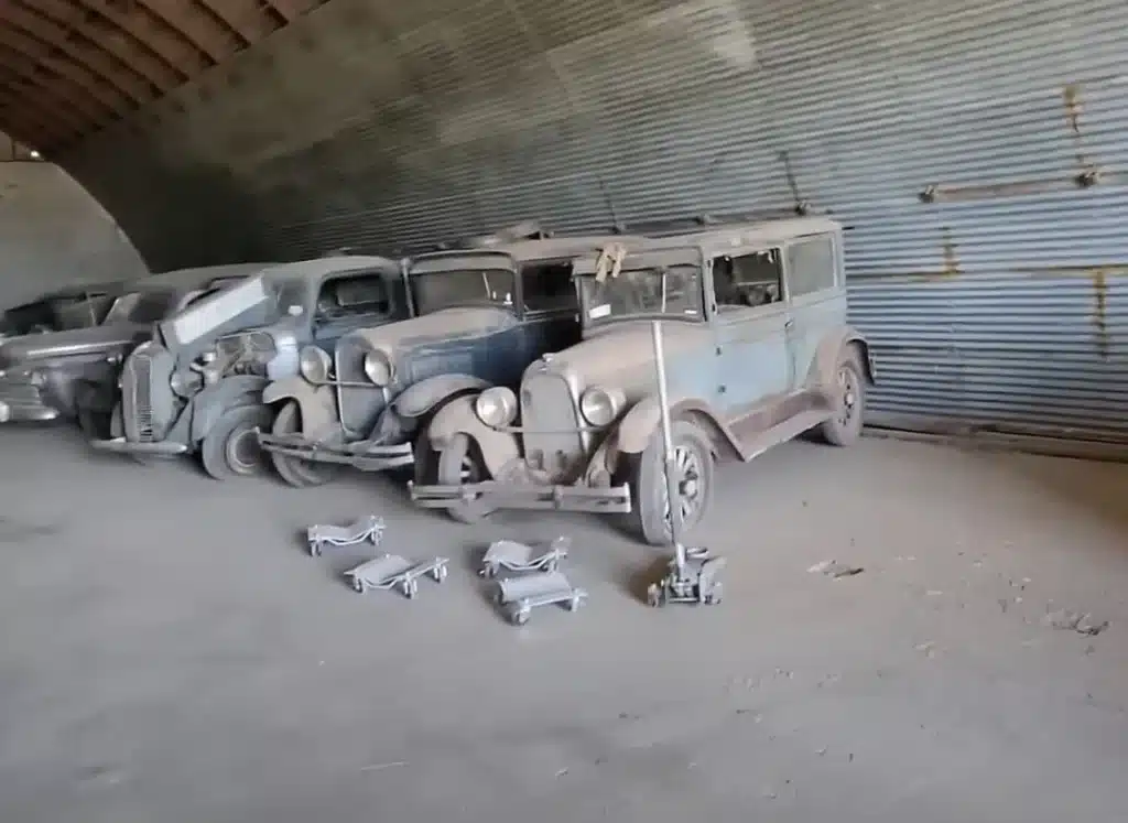 Cars found after 60 years - but one curio took all attention