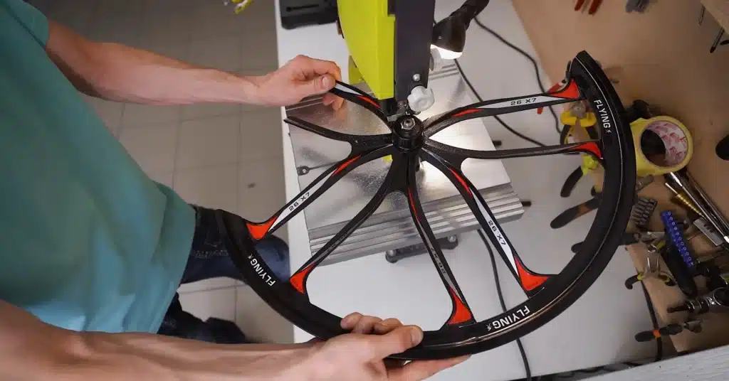 working bike split wheel bike math
