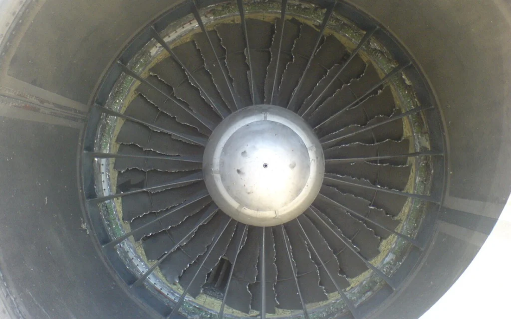 Video shows the full devastating impact of a bird strike on an airplane