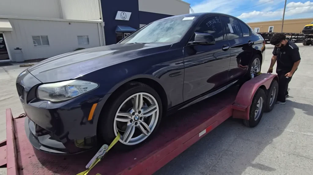 A Florida man bought an in-op BMW 550i for $1,300 and brought it roaring back to life by reconnecting just three wires and replacing one fuse
