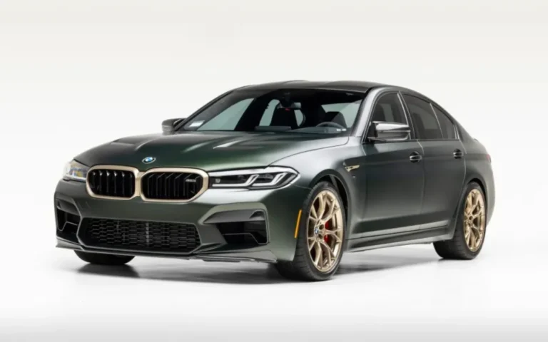 A rare 2022 BMW M5 CS with just 1,900 miles is up for auction - the fastest M5 ever built, now a collector’s dream in Frozen Green